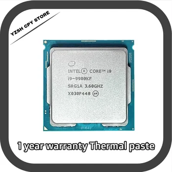 Používa Intel Core I9 9900KF 3.6 GHz Osem-Core Šestnásť-Niť CPU Procesor L3=16M 95W LGA 1151 žiadny fanúšik