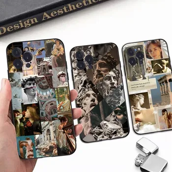 Umenia Estetika David Socha Slávne Obrazy Telefón puzdro pre iPhone 15 8 7 6 6 X Plus SE 2020 XR XS 14 11 12 13 Mini Pro Max