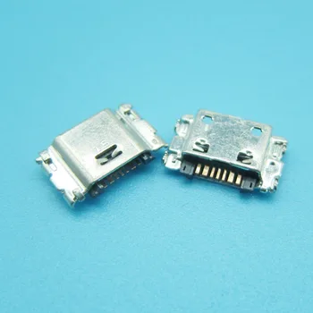 100-1000Pcs USB konektor na pripojenie Nabíjačky Konektor Nabíjacieho Portu Pre Samsung Galaxy J1 J100/J2 J3 J5 J7 Pro/J250/A6/A7/A810/J4 J6 J8/A02 M10 A10