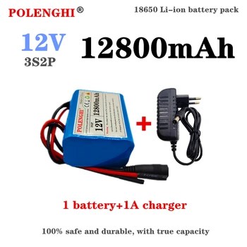 100% pravda, kapacita veľkú kapacitu, 3S2P lítium-iónová batéria s 5A BMS, používané pre LED svetlo backup11.1V/1.26 V 9900mAh KLUOSI
