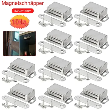 10Pcs Extrémne Silné Magnetické Snapper Dvere Magnet Nábytok Magnet 12 KG Skrinky Kúpeľne, Kuchyne, Dvere, Sacie Nástroje