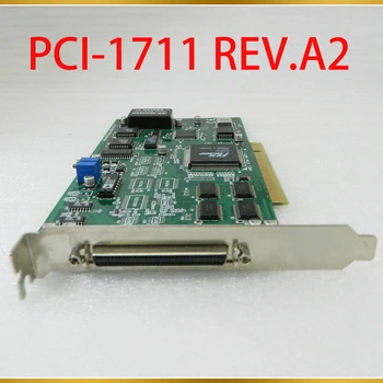 12 Bitové, 16-Kanálov, Jeden, ktorý sa Skončil Vstupných Údajov Zachytiť Karta Advantech PCI-1711 REV.A2