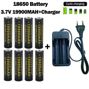 18650 Batérie Nabíjateľné Batérie 2023NewBest-predaj 3.7V19900mAh+Kapacita Nabíjačky Li-ionBattery ForScrewdriver Diaľkové Ovládanie