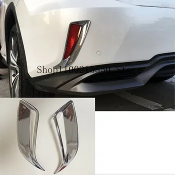 2 ks Pre Lexus RX 300 200T RX450h 2016-2022 ABS Chrome Zadné Hmlové Svetlo Hmlové Svietidlo Tvarovanie Krytu výbava Auta Styling Príslušenstvo