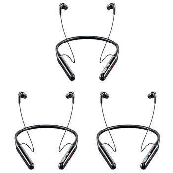 3X S650 100 Hodín, Bluetooth Stereo Slúchadlá Bezdrôtové Bluetooth Slúchadlá Neckband Headset