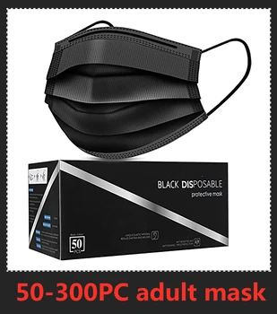 50-300pcs Black Jednorazové Dospelých High-kvalitné Výrobky