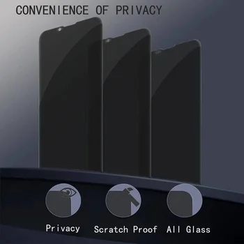 Anti-spy prípade huawei p40 kryt screen protector tvrdené sklo na huaweip40 p 40 40p coque 360 huawey ochrany osobných údajov sklo