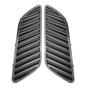Auto Prednej maske odvzdušňovací Otvor Kryt Výbava Pre BMW E90 E91 E92 F30 E46 Štýl DTM(Black)