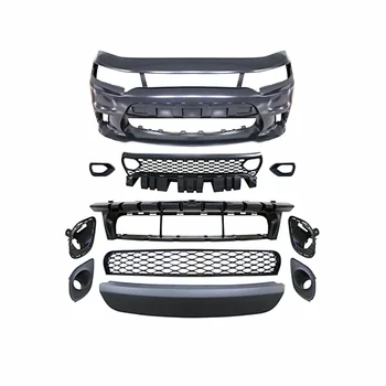 Auto Telo Systému SRT Štýl Predný Nárazník Na rok 2015+ Dodge Challenger Upgrade Hellcat Telo Súpravy Dodge Nabíjačka, Predný Nárazník
