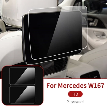 Auto Zadné Tablet Screen Protector Film Zadné Tablet Tvrdeného Film Pre Mercedes-Benz GLE GLS W167 X167 2020 2021