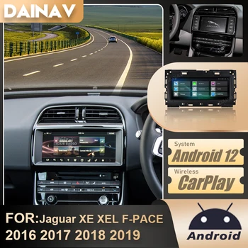 Autorádia Pre Jaguar XE XEL F-TEMPO 2016-2019 128GB Android Auto Multimediálny Prehrávač Bezdrôtový Google Vedúci Jednotky Carplay Android Auto