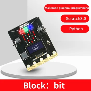 Blok:Bit Programovateľné Vývoj Doska Určená pre Program Vzdelávania, Inovovaný od Mikro:bitov, s OLED Displej