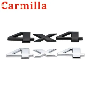 Carmilla 4x4 Logo Four Wheel Drive, Auto Nálepky Odznak Dekorácie, Nálepky Príslušenstvo pre Jeep Ford Bmw Lada VW Pre Peugeot, Opel
