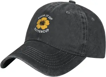 Cicať-To-Do-Buttercup-Trucker-Hat, Vintage Umyté Bavlnená Baseballová Čiapka Čierna Otec Klobúk pre Mužov, Ženy