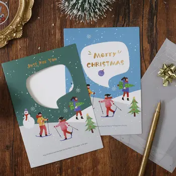 Darčeky Strany, Pozvánky Vianočné Pohľadnice S Obálky Snehuliak, Vianočný Strom Pre 2022
