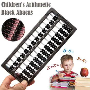 Detské aritmetický black abacus Korálky Matematika Vypočítať Tradičné Elektronické Vzdelávanie Hračky pre Deti Učenia Matematiky Hračka