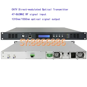 Doprava zadarmo CATV Direct-zmenia Optický Vysielač, RF Na Optické Converter, 1310nm/1550nm Optického Vysielača