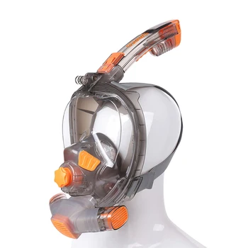 Dospelý plávanie okuliare šnorchlovanie vyhovovali vonkajšie anti-fog ochrana očí potápačská maska celotvárová ochranná maska