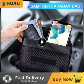 Faraday Bag Anti-Žiarenia Signál Ochranné Puzdro Kľúča Vozidla Radiačnej Ochrany Skladovanie Taška Peňaženky puzdro pre Mobilný Telefón Ochranu