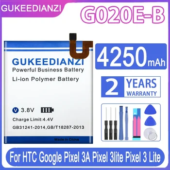 G020E-B 4250mAh Náhradné Batérie Pre HTC Google Pixel 3A Pixel 3lite Pixel 3 Lite Pixel3 Lite kontakty batérie + Bezplatné Nástroje