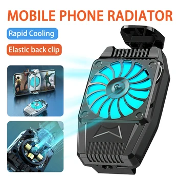 H15 Univerzálny Mini Mobilný Telefón, Chladiaci Ventilátor Chladiča Vzduchu Chladič Pohode Gadgets Chladičov Prenosné klimatizačné zariadenie Pre iPhone/Xiao