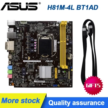 H81 základná Doska ASUS H81M-4L BT1AD DDR3 16 G 1150 Doska Mini ATX podporu 4.-generácie Core i3i5i7cpus