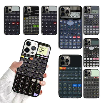 Jedinečný Kalkulačka dizajn Telefónu puzdro Pre iPhone 15 SE2020 6 7 8 plus XR XS 11 12 mini 13 14 pro max kryt coque