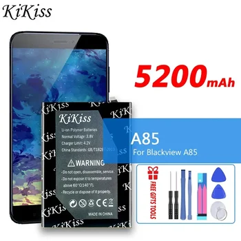KiKiss Batérie A85 (Li416587JLY) 5200mAh Pre Blackview A85 Repalcement Bateria