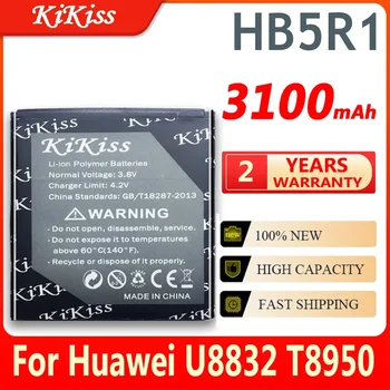 KiKiss HB5R1 Batérie 3100mah Pre Huawei Ascend G500D G600 P1 LTE 201HW Panama U8520 U8832 U8832D U8836D U8950 U8950D