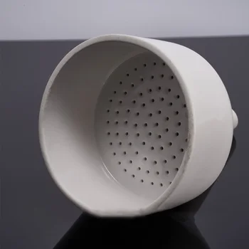 Laboratórne Lievik Keramický Filter Nástroj Experiment Buchner Biela Keramika Chemické pre Školy