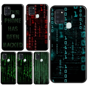 Matice Hacker Obal Pre Samsung Galaxy A52 A32 A22 A12 A13 A23 A33 A53 A73 A14 A24 A34 A54 A71 A51 Kryt