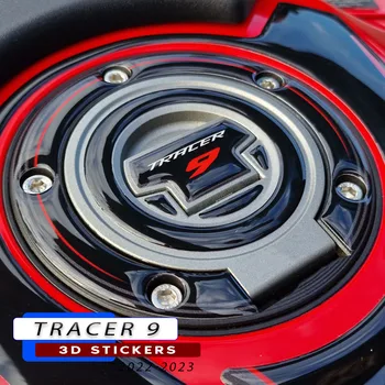 Motocyklové Príslušenstvo 3D Epoxidové Živice Nálepky Odtlačkový 3D Nálepka Pre Yamaha Tracer 9 Tracer9 TRACER 9 TRACER9 2022 2023 -