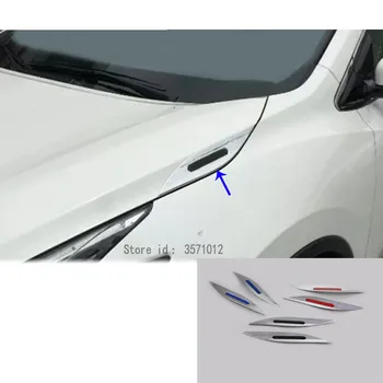 Na Nissan Murano 2015 2016 2017 2018 2019 Auto Tvarovanie Tela Cover Stick Rám Predné Stroj Strane Blatník Lampa Výbava Liatie Časť