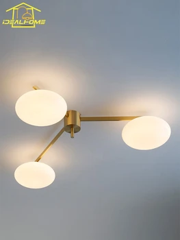 Nordic Stredoveké Black/Gold Lesk Medi Stropné svietidlo LED G9 Moderné Svietidlá pre Obývacia Izba, Spálňa Štúdia Balkón Schody