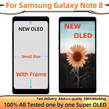 Nové OLED Samsung Galaxy Note 8 N950F displej Poznámka 8 SM-N950A N950U dotykový LCD displej komponenty Nové 6.3 palcový veľký LCD Montáž