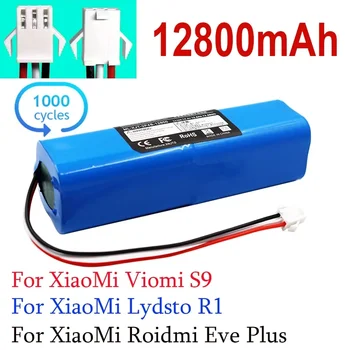 Náhrada Za Xiao Lydsto R1 Roidmi Eve Plus Viomi S9 Robot Vysávač Batérie Kapacity 12800mAh Príslušenstvo Diely