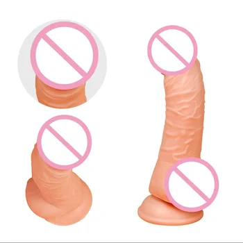 Obrovské Realistické Dildo Eco-friendly Pvc Penis s Bulík Ženská Masturbácia Lesbické Análny Produkty 18 Dospelých, Sexuálne Hračky pre Ženy