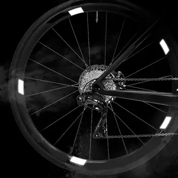 Pohodlné 12Pcs/Súbor Praktických Nepremokavé MTB Bike Reflexné Nálepky Špine Odolný Vonkajší Dodávky