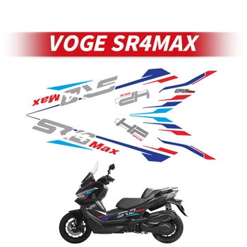 Používa sa Pre VOGE SR4 MAX Motocykel Vzor Kapotáže Nálepiek, Súpravy, Cyklistické Dekorácie Ochranné Farebné Vysokej Kvality Obtlačky