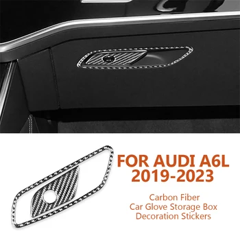 Pre Audi A6L-C8, A7 2019-2023 Anti-scratch (Carbon Fiber Auto Co Ovládač Rukavice Úložný Box Dekorácie, Nálepky, Auto Príslušenstvo