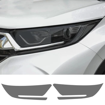 Pre Honda CR-V CRV 2017-2020 Auto TPU Svetlomety Čierna/Priehľadná Ochranná Fólia Svetlomety Nálepky Exteriéru Opravy Príslušenstvo
