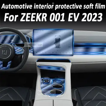 Pre ZEEKR 001 EV Elektrické 2023 2022 Navigáciu Automobilový priemysel Interiér Panel Obrazovky Ochranný Film TPU Anti-Scratch Nálepky Chrániť