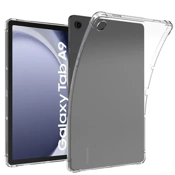 Prípad tabletu Samsung Galaxy Tab A9 8.7 2023 SM-X110 SM-X115 X110 X115 Pružné, Mäkké Silikónové Shell Shockproof Airbag Kryt