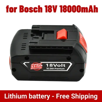 Pôvodné 18V 18000mah nabíjateľná lítium-iónová batéria pre 18V záložnú Batériu 18Ah náhradných dielov prenosné BAT609 indikátor lightf