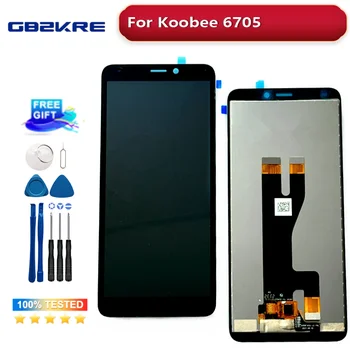 Pôvodné KOOBEE 6705 LCD Displej Digitalizátorom. Úplné Zostavy Displeja pre koobee 67051012 Dotykový LCD Displej Panel Náhradné