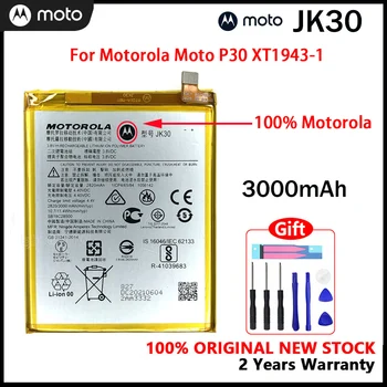 Pôvodné Motorola 3000mAh JK30 Kvalitné Batérie Pre Motorola Moto P30 XT1943-1 Náhradný Telefón kontakty batérie S Bezplatných Nástrojov