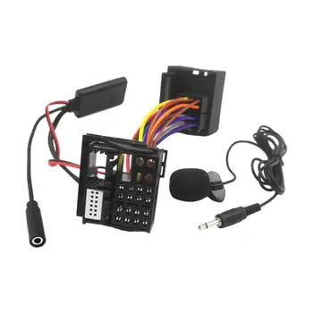 Rádio AUX kábel Kábel Adaptéra s Mikrofónom 12Pin pre RCD510 Vymeniť Súčiastky