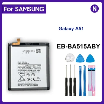 SAMSUNG EB-BA515ABY 4000mAh Náhradné Batérie Pre Samsung Galaxy A51 SM-A515 SM-A515F/DSM Batérie+Nástroje