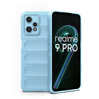 Shockproof Prípade Realme 9i 9 Pro Plus O5 V25 C35 50A Prime Silikónové Späť Coque pre OPPO A36 A76 A96 4G Realme9i Kryt Telefónu