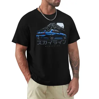 Skyline GTR R34 T-Shirt t shirt muž muž oblečenie chlapci biele tričká (t-shirts, t košele pánske tričká krátky rukáv